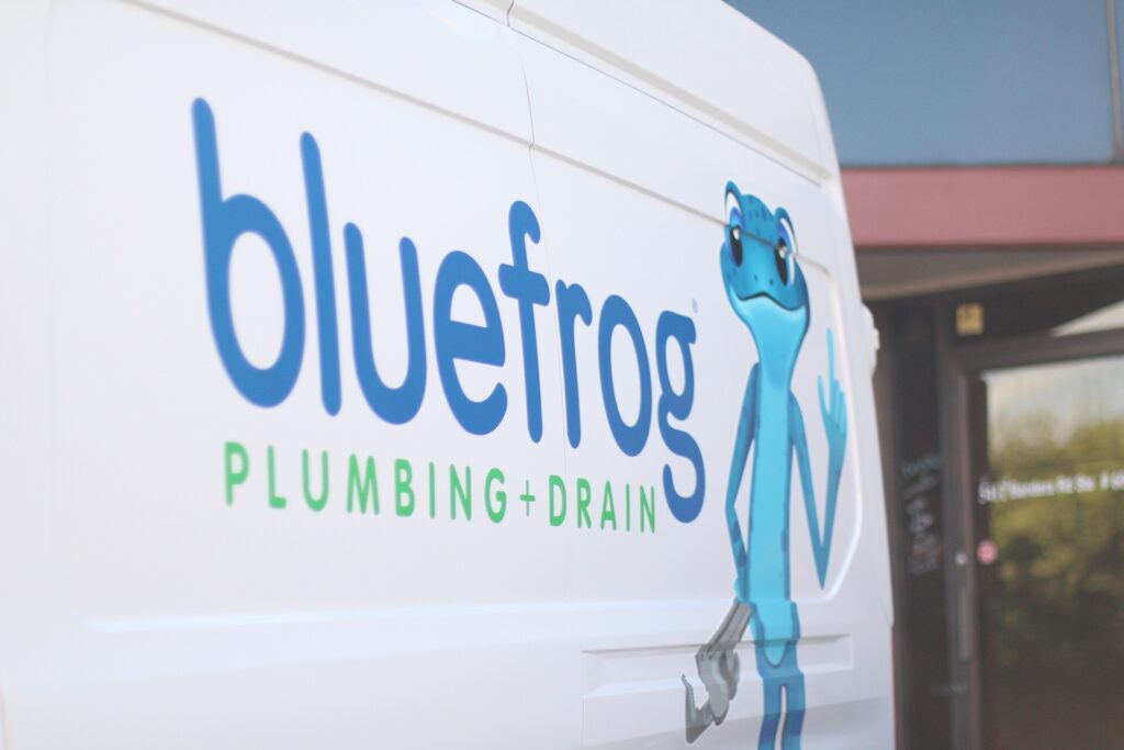 bluefrog Plumbing + Drain Truck